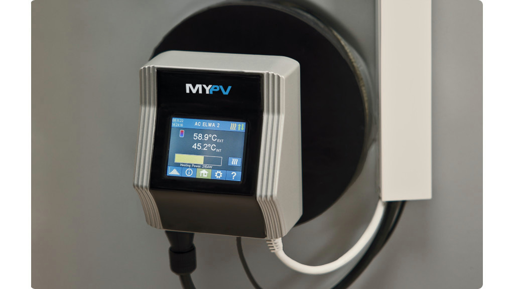 My PV präsentiert weiterentwickelten Elwa für das solarelektrische Heizen