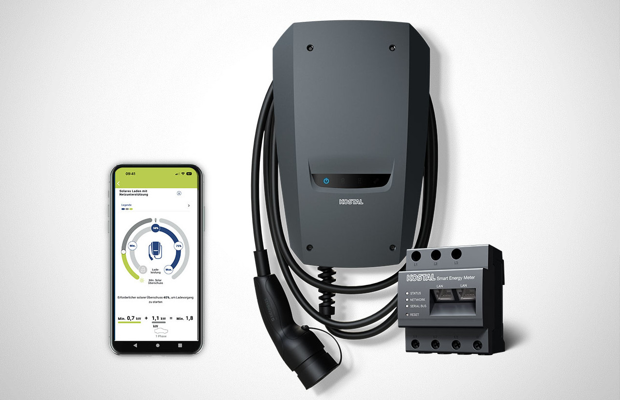 Kostal Solar: Lademodus in der App auswählen
