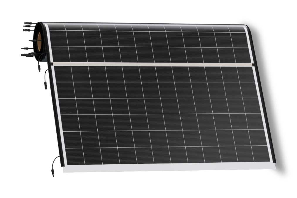 Solarpaint: Module komplett flexibilisiert