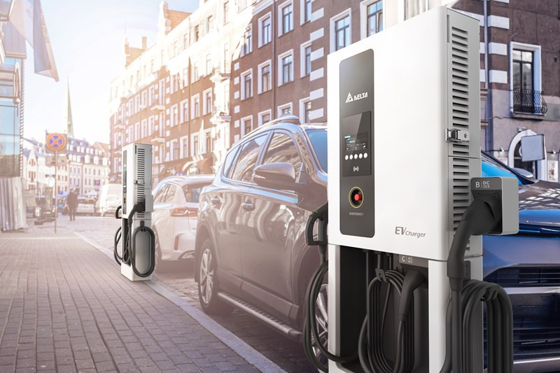 Delta Electronics: DC-Ladestation mit 50 Kilowatt Leistung