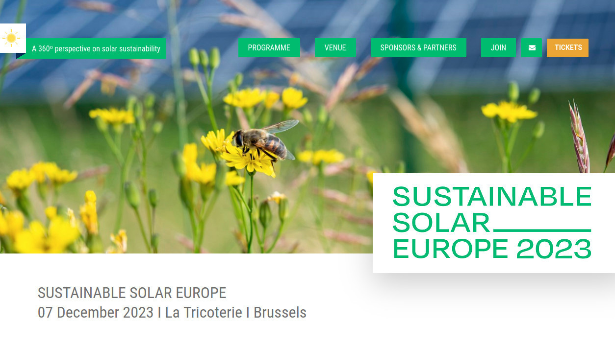Intersolar und Solarpower Europe organisieren Konferenz zur Nachhaltigkeit in der PV
