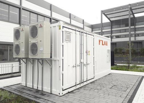 Der Solarspeicher von Intilion ist das Herz der elektrischen Versorgung.