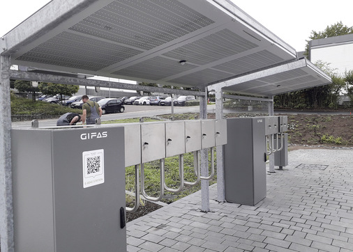 Ladeboxen für Pedelecs wurden nicht vergessen.