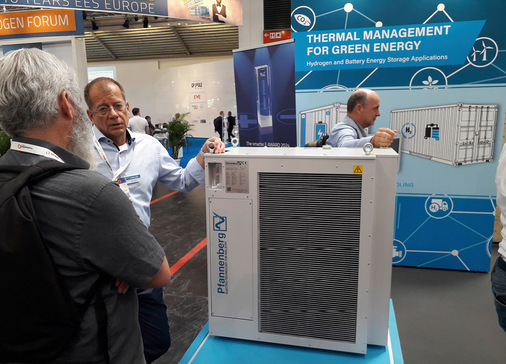 Der DC-Chiller von Pfannenberg erhöht die Lebensdauer von Speichern.