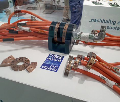 Im zylindrischen Ladestecker Charging Plug Cool-Load Megawatt von Paxos steckt eine Vielzahl kluger Lösungen.