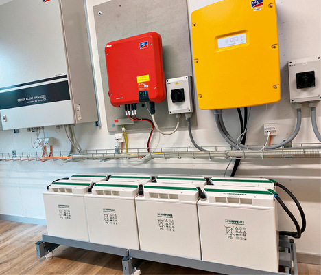 Alle Solar- und Batteriewechselrichter kommen von SMA.