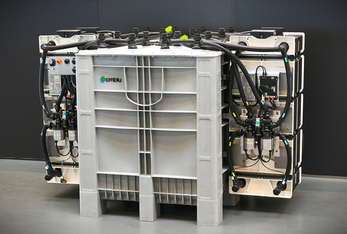 Die organische Solid-Flow-Batterie von CM Blue bietet eine leistungsstarke Alternative zu Lithiumbatterien.