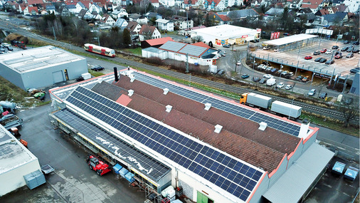 Diese Gewerbeanlage in Spaichingen wurde fremdfinanziert.