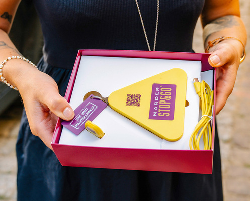 Marder-Kit mit Fernbedienung.