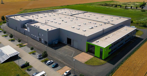 In Zwenkau bei Leipzig entstand eine neue Fabrik.