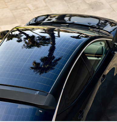 Die Paneele bedecken knapp vier Quadratmeter Fläche.