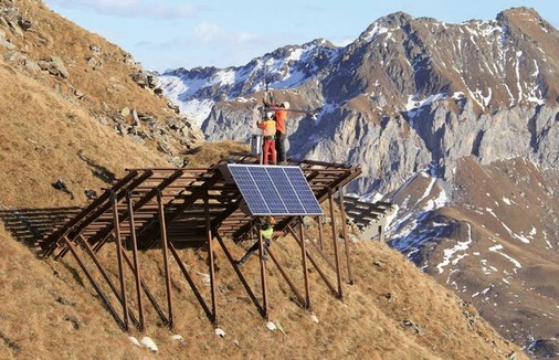 © Foto: energiebüro ag/Zürich/Schweiz — für Solarkraftwerke
