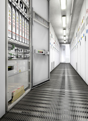 
Der Siestorage von Siemens besteht aus Lithium-Ionen-Batterien und leistet 500 Kilowattstunden.
