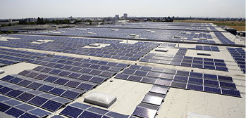 <p>
Die Anlage in Heddesheim besteht aus 33.000 Modulen und deckt 90 Prozent des Stromverbrauchs der Gebäude.
</p> - © Foto: Wirsol
 
Die Anlage in Heddesheim besteht aus 33.000 Modulen und deckt 90 Prozent des Stromverbrauchs der Gebäude.