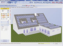 <p>
Hottgenroth/ETU hat in die PV Simulation 3D auch dreidimensionale Darstellungen integriert. Auf diese Weise lassen sich die Anlagen praxisnah bewerten.
</p>