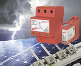 
Bis zu 40.000 Ampere kann der Ableiter aufnehmen, den Dehn auf der Intersolar zeigte.
