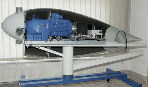 
Das Innenleben einer Anlage: Das Modell befindet sich in den Raumen der Firma Easywind.
