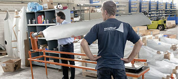 
Die Fertigung von Easywind: Bisher wurden bereits mehr als 300 Anlagen hergestellt.
