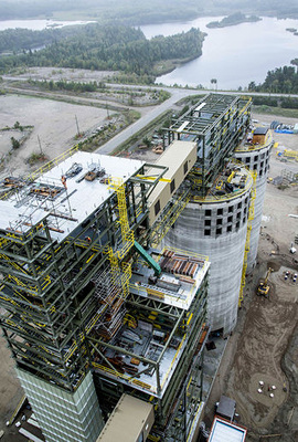 <p>
Das Kohlekraftwerk Atikokan wird seit 2012 zu einem mit Biomasse befeuerten Heizkraftwerk umgebaut.
</p> - © Foto: Invest Ontario


