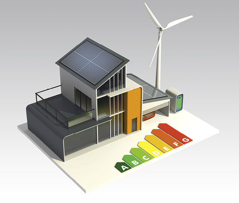 
Kleinwindkraft wird in vielen Bundesländern bewusst erschwert, um für die Eigenversorgung der Bürger Hürden aufzubauen. Andererseits sollen die Gebäude ihren Energiebedarf zunehmend selbst decken: durch Generatoren auf dem Dach oder dem Grundstück.

