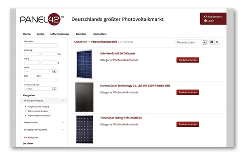 
Zu jedem Produkt können verschiedene Händler ihr Angebot hinterlegen. Produktstandort, Menge und Preis sind Pflichtangaben. Weitere Details zu Versandkosten oder Lieferterminen können ebenfalls veröffentlicht werden. 
