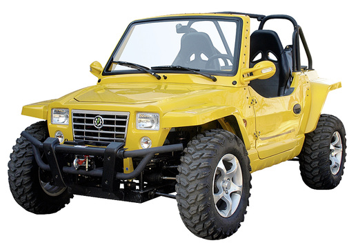 



Schnittiger Buggy, auf elektrischen Antrieb ausgelegt: Er wird von der polnischen Firma Eledriveco gebaut und in Deutschland vertrieben.
