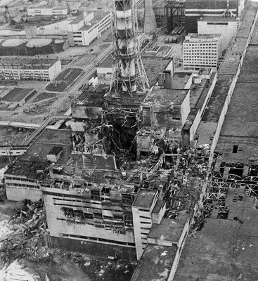
Der zerstörte Reaktorblock vier des Atomkraftwerks von Tschernobyl: Aufgrund des Konflikts mit Russland steht die Ukraine vor einer Neuausrichtung ihrer Energiepolitik.



