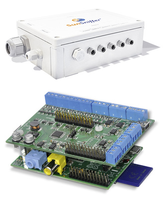 


Die Connection Box ist die Kommunikationsschnittstelle zwischen Anlage und Monitoringsoftware. Sie ist demnächst mit eingebautem Raspberry-Pi-Minicomputer verfügbar.
