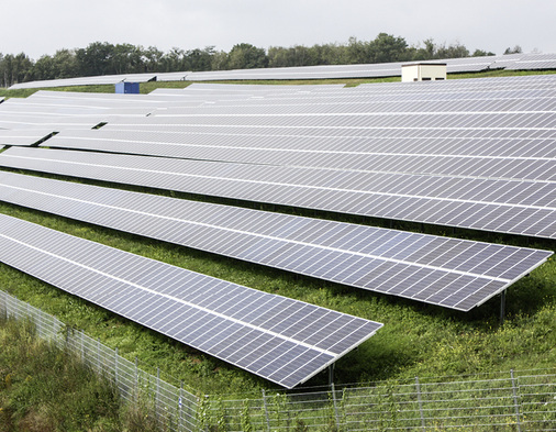 
Überblick über das Kraftwerk auf der Deponie.



