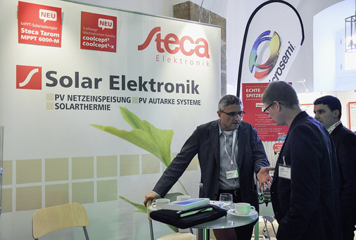 <p>
Der Wechselrichterhersteller Steca aus Memmingen bekam 2014 den ersten Innovationspreis,für den Batterieladeregler Tarom MPPT 6000-M.
</p>