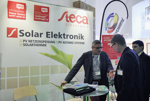 
Der Wechselrichterhersteller Steca aus Memmingen bekam 2014 den ersten Innovationspreis,für den Batterieladeregler Tarom MPPT 6000-M.
