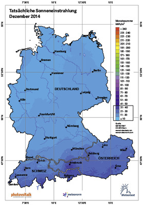 Einstrahlungsatlas Einstrahlungsatlas
