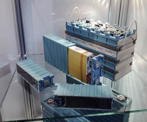 



Batteriezellen der chinesischen Firma Innopower. Sie stecken auch im Knubix-Speicher.
