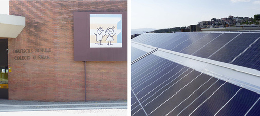 
Die deutsche Schule San Alberto Magno deckt einen Teil des Strombedarfs mit Solarmodulen. Im Jahr spart sie 11.900 Euro. 
