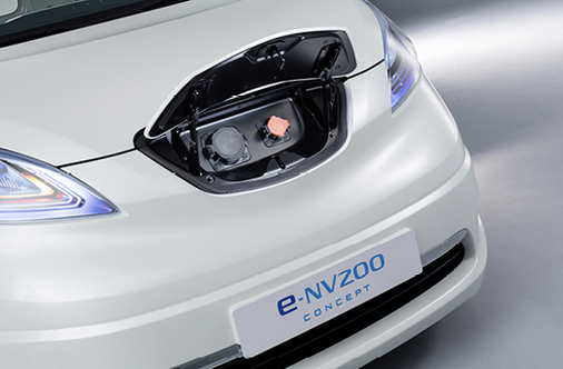 



Ladesysteme des Elektrotransporters: Er ist für alle gängigen Systeme zurBetankung mit DC-Strom oder AC-Strom ausgerüstet.
