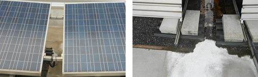 
In diesen Beispielen erfolgten die Verschiebungen quer zur Aufständerung. Die Ursache für die Bewegungen können hier eindeutig Temperatureffekten zugeordnet werden.
