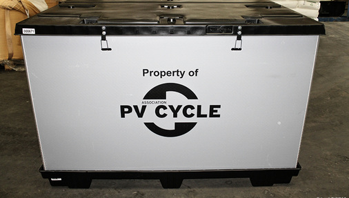 <p>
</p>

<p>
An die Sammelcontainer hat Berlin konkreteAnforderungen gestellt.
</p> - © Foto: PV Cycle

