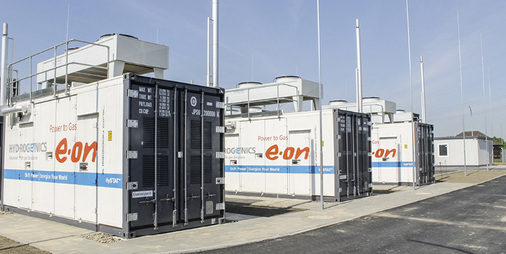 
Strom als Gas speichern: Eon betreibt auch eine eigene Power-to-Gas-Anlage in Falkenhagen, Brandenburg.




