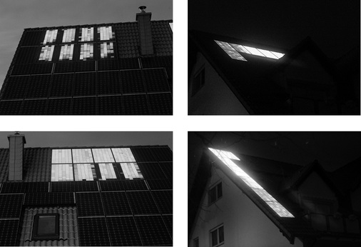 



Dunkle Zellen an den Modulrändern und am Ende des Strings sind ein deutliches Zeichen für PID.
