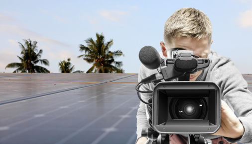 <p>
Immer mehr Unternehmen aus der Photovoltaikbranche nutzen Videos für ihre Zwecke.Dafür geben sie mitunter sehr viel Geld aus. Entscheidend ist jedoch die Verbreitung derBotschaften über geeignete B2B-Kanäle.
</p>

<p>
</p> - © Foto: Vlasta Erman/Believe_In_Me/Thinkstock

