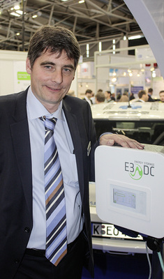 
Udo Werges von E3/DC erläuterte die Ladeboxen des Speicherherstellers aus Osnabrück.
