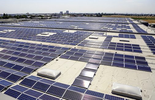 



Acht Megawatt installierte Wirsol auf das Dach von Pfenning Logistics in Heddesheim.
