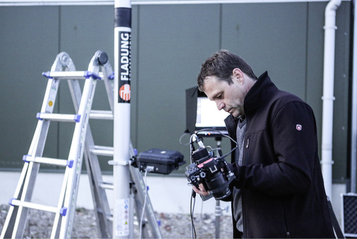 



Viel Zeit und viele Ideen hat Andreas Fladung in die Perfektionierung seines Messequipments gesteckt.
