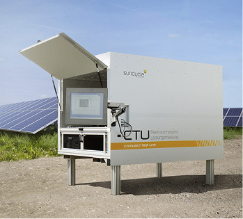 
Die mobile CTU von Suncycle erlaubt es, die Module auf PID und andere Mängel zu kontrollieren.



