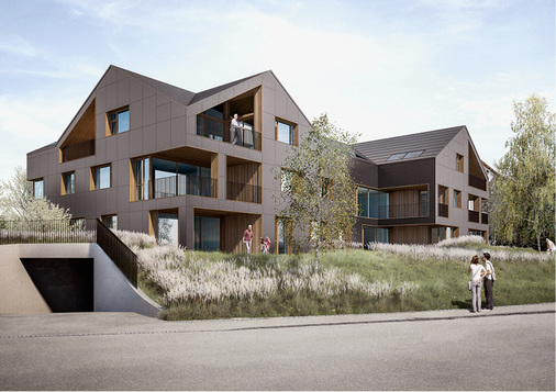 



Die Visualisierung des Projektes vor Beginn der Bauarbeiten – so soll das fertige Gebäude aussehen.
