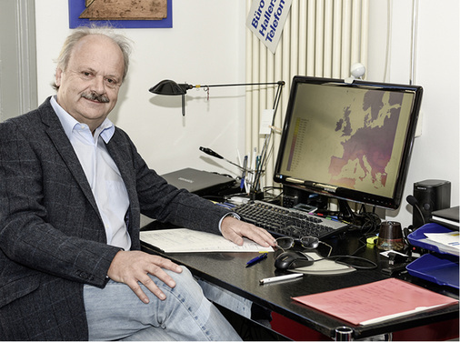 



Der Geograf Stefan Kunz war einer der Gründer und gehört seit 1981 zur Geschäftsleitung von Meteotest.
