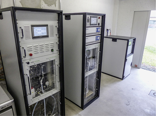 
Derzeit sind bei GP Joule in den Reußenkögen 20 Kilowatt Elektrolyseleistung am Netz.
