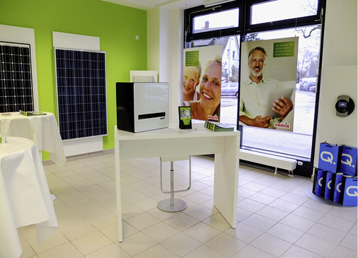 
Gestaltung des Verkaufsraums von Enerix in Stuttgart.
