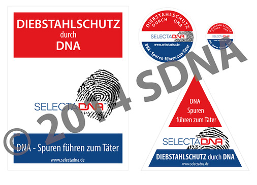 
Warnhinweise schrecken Diebe nachweislich ab. 

