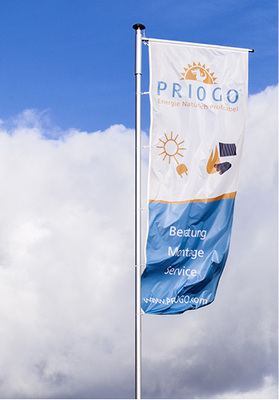 
Priogo zeigt in Zülpich Flagge.
